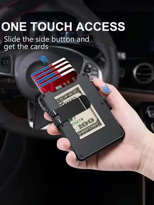 ⚡70K+Minimalist Pop-Up Leather Wallet for Men