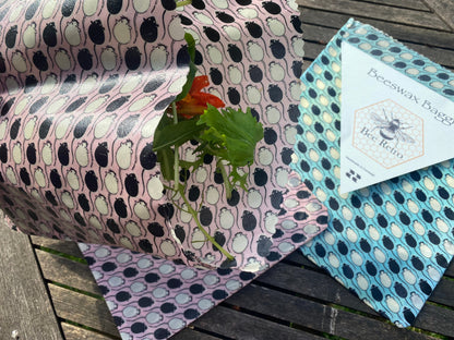 Beeswax Baggie -Salad size (25 x 25 cm)