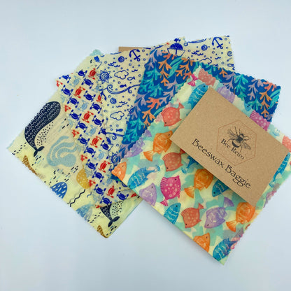 Beeswax Baggie -Salad size (25 x 25 cm)