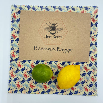 Beeswax Baggie -Salad size (25 x 25 cm)
