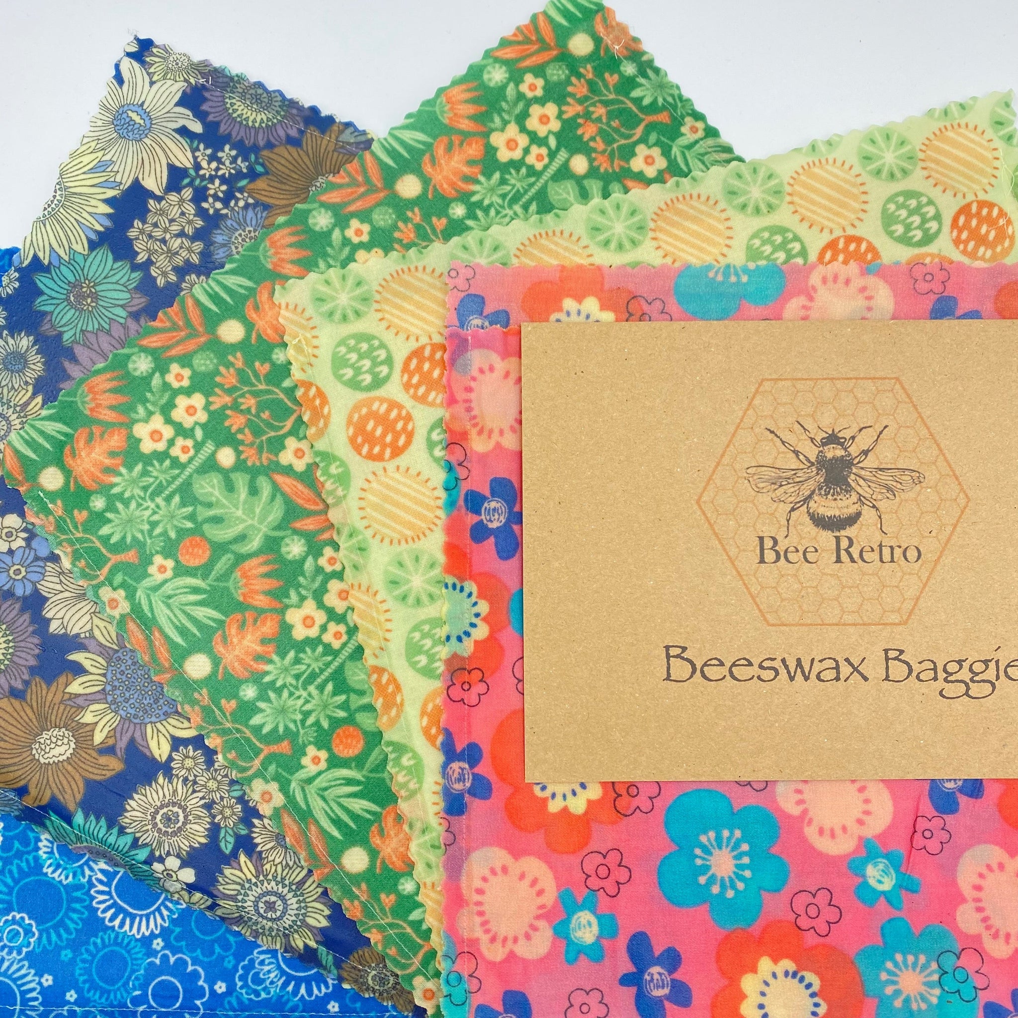 Beeswax Baggie -Salad size (25 x 25 cm)