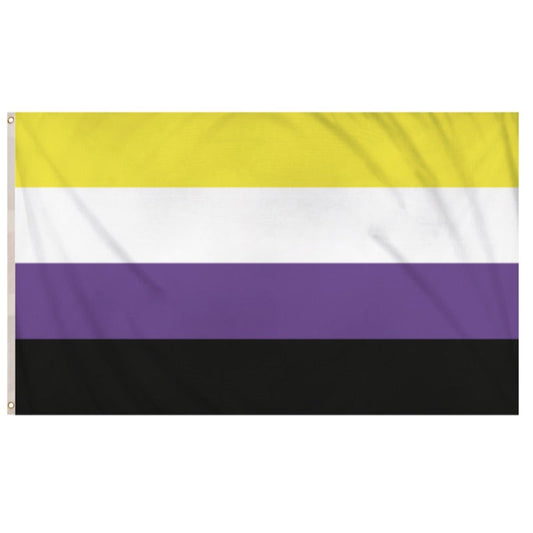Non-Binary Pride Flag (5ft x 3ft)