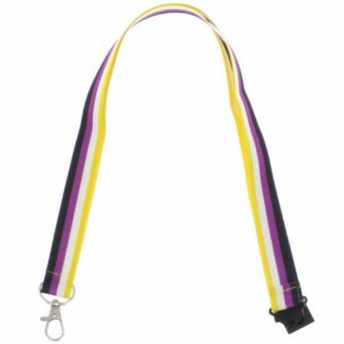 Non-Binary Pride Flag Lanyard