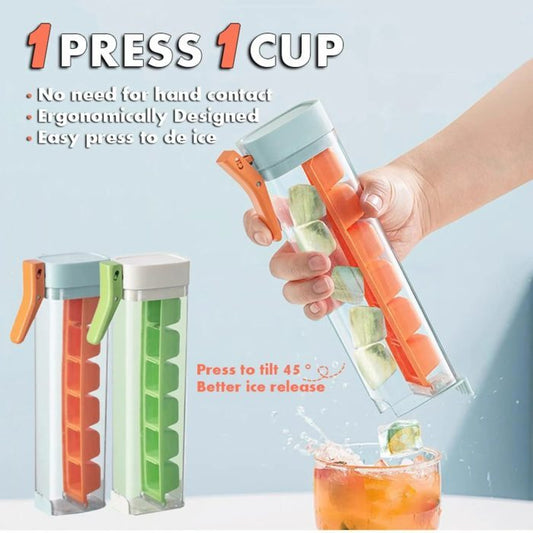 Ultimate Ice Cube Maker with Convenient Storage Box