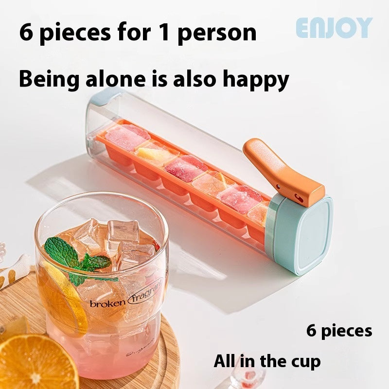 Ultimate Ice Cube Maker with Convenient Storage Box