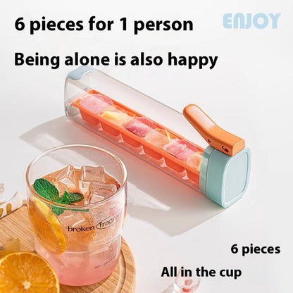 Ultimate Ice Cube Maker with Convenient Storage Box