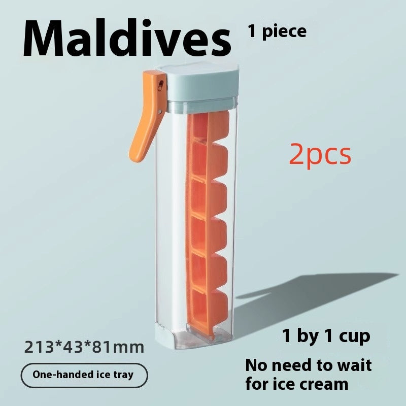 Ultimate Ice Cube Maker with Convenient Storage Box