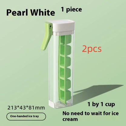 Ultimate Ice Cube Maker with Convenient Storage Box